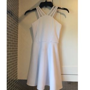 Sally Miller Textured Mesh Strapped Dress